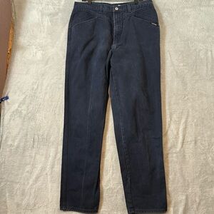 Vintage Rocky Mountain bare bottom western cut jeans size 18